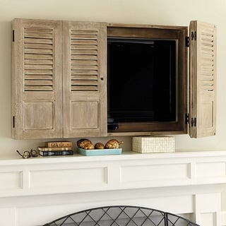 Shutter TV Wall Cabinet from Ballard Designs