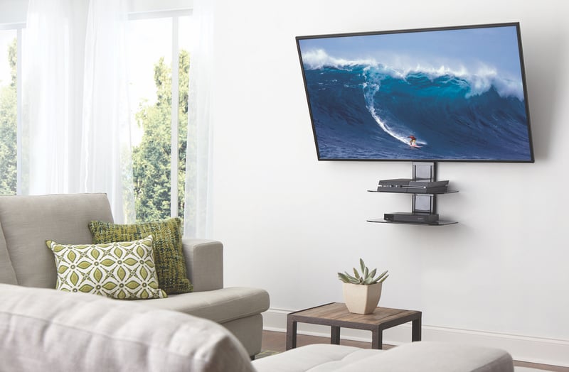 27 Modern TV Mount Ideas for the Living Room and Beyond [PHOTOS]