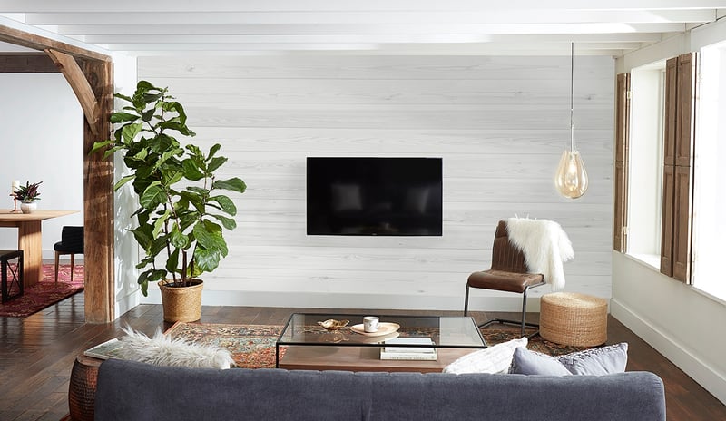 27 Modern Tv Mount Ideas For The Living Room And Beyond Photos - Wood Tv Accent Wall